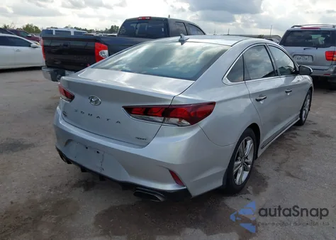 2018 Hyundai Sonata Sport z USA, uszkodzony, nr VIN 5NPE34AF4JH676012